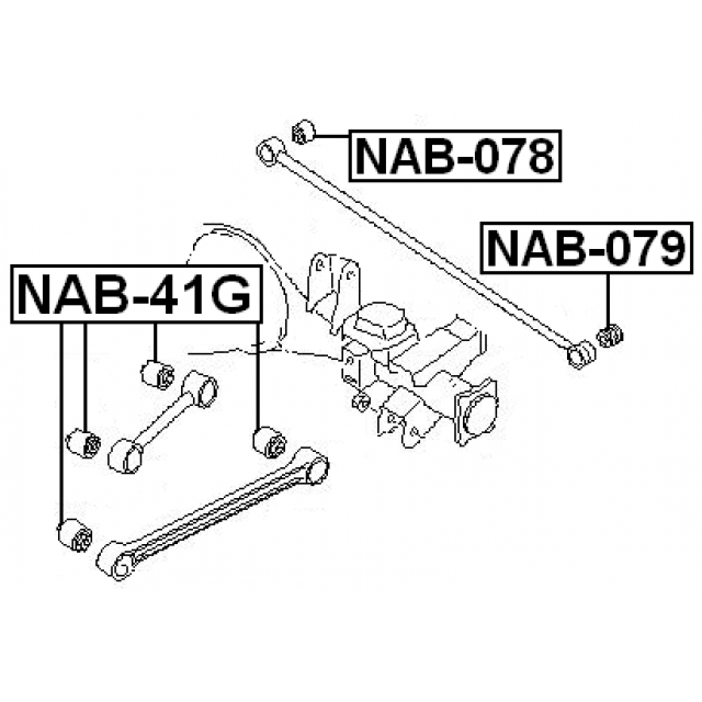 REAR TRAILING ROD BUSHING - Image 2