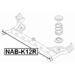 Alternative view of REAR CROSSMEMBER BUSHING