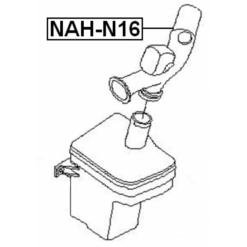 Alternative view of AIR CLEANER HOSE