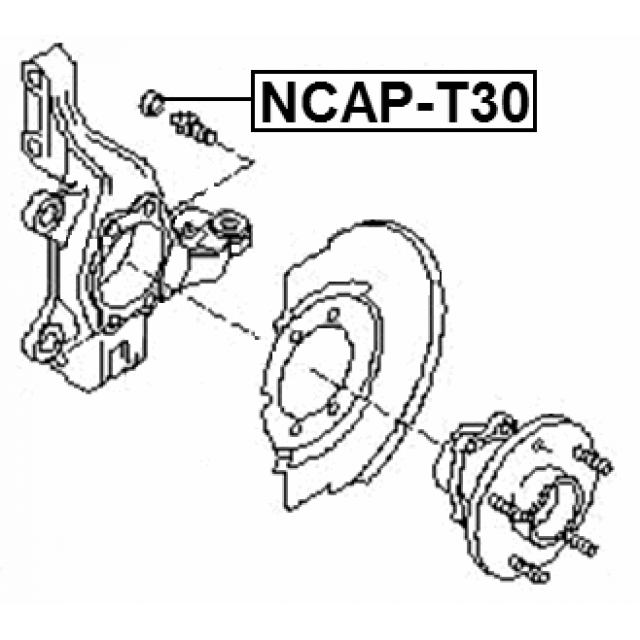 CAP-BOLT STEERING STOPPER - Image 2