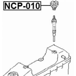 Alternative view of SEAL RING, SPARK PLUG TUBE