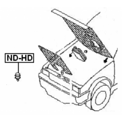 Alternative view of BUMPER HOOD