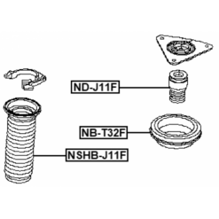 Alternative view of FRONT SHOCK ABSORBER JOUNCE BUMPER