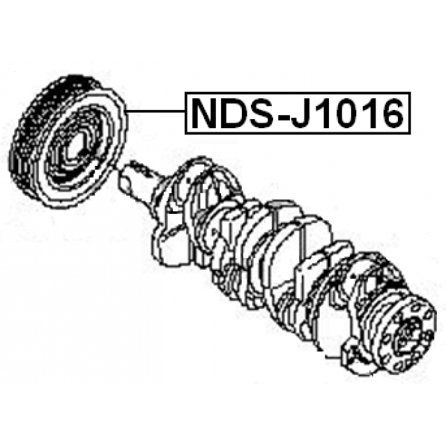 CRANKSHAFT PULLEY - Image 2
