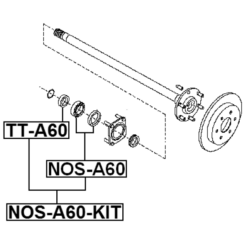 Alternative view of KIT FOR REAR AXLE