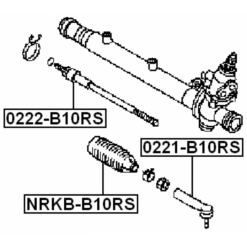 Alternative view of STEERING GEAR BOOT