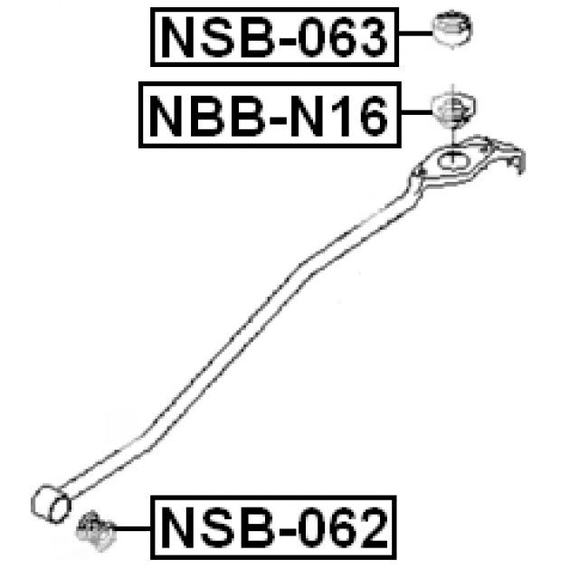 BUSHING GEAR SHIFT ROD - Image 2