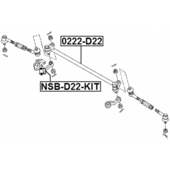 Alternative view of BUSHING IDLER ARM KIT
