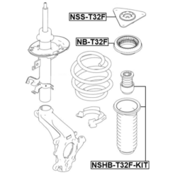 Alternative view of BOOT WITH JOUNCE BUMPER FRONT SHOCK ABSORBER KIT
