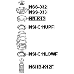 Alternative view of FRONT SPRING LOWER SEAT