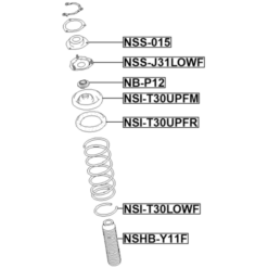 Alternative view of FRONT SPRING UPPER SEAT