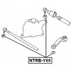 Alternative view of TIE ROD END BOOT 37X23X17