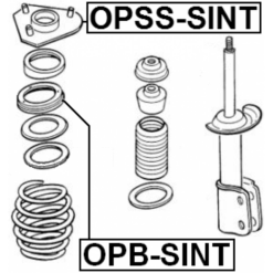 Alternative view of FRONT SHOCK ABSORBER BEARING