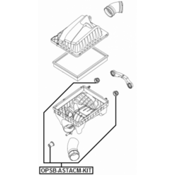 Alternative view of AIR FILTER HOUSING MOUNTING BUSH, KIT