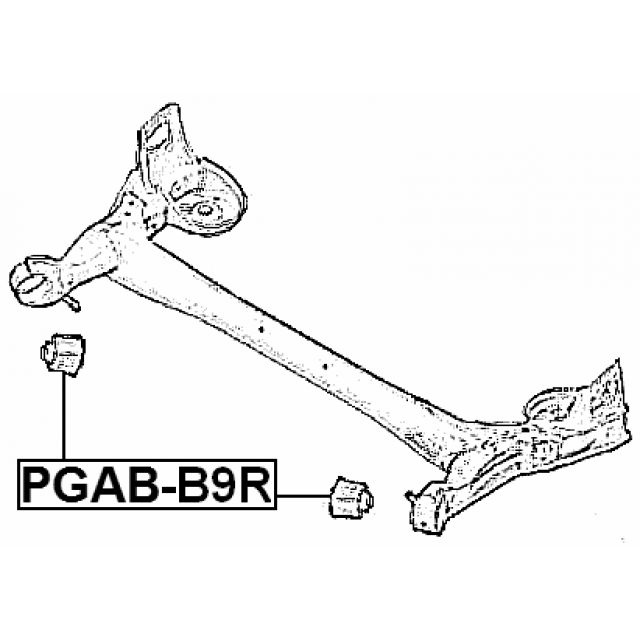 REAR CROSSMEMBER BUSHING - Image 2