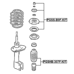 Alternative view of FRONT SHOCK ABSORBER MOUNTING, REPAIR KIT
