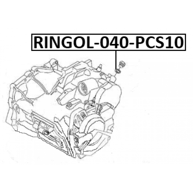 GASKET, GEARBOX DRAIN PLUG PCS 10 - Image 2