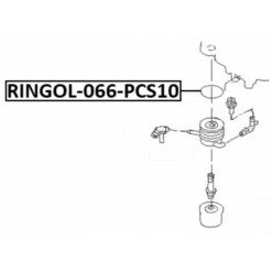 Alternative view of OIL COOLER SEAL RING PCS 10