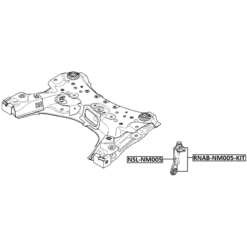 Alternative view of FRONT STABILIZER LINK BUSHING KIT