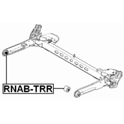 Alternative view of REAR CROSSMEMBER BUSHING