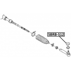 Alternative view of TIE ROD END BOOT 25.6X26.5X9.5