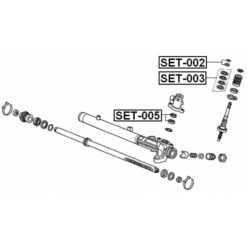 Alternative view of STEERING GEAR REPAIR KIT