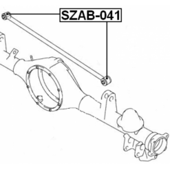 Alternative view of REAR TRANSVERSE ROD BUSHING