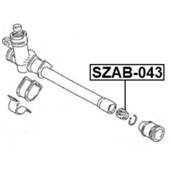Alternative view of STEERING RACK BUSHING