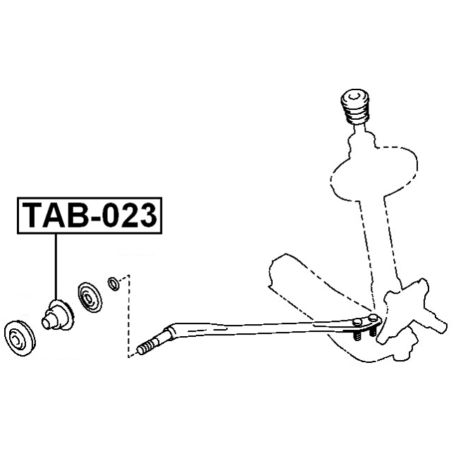 FRONT TORSION BAR BUSHING - Image 2