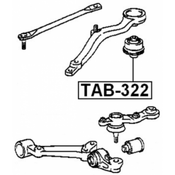 Alternative view of FRONT ARM BUSHING