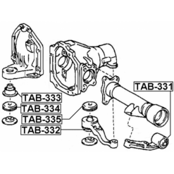 Alternative view of DIFFERENTIAL MOUNT BUSHING