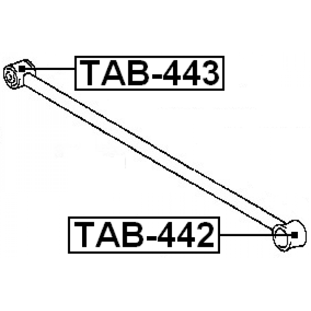 REAR TRAILING ROD BUSHING - Image 2