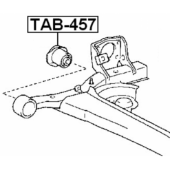 Alternative view of REAR CROSSMEMBER BUSHING