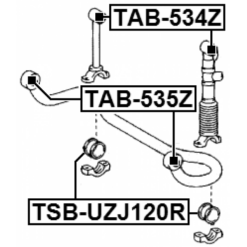 Alternative view of REAR STABILAZER BUSHING