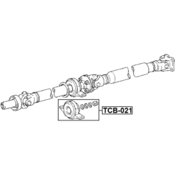 Alternative view of DRIVE SHAFT BEARING (REPAIR KIT)
