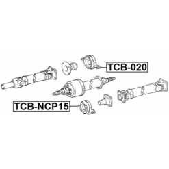 Alternative view of DRIVE SHAFT BEARING (REPAIR KIT)