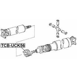 Alternative view of DRIVE SHAFT BEARING