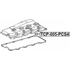 Alternative view of SEAL RING, SPARK PLUG TUBE KIT PCS 4