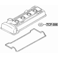 Alternative view of SEAL RING, SPARK PLUG TUBE