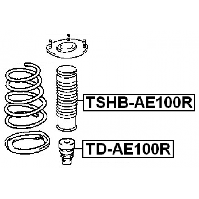 REAR SHOCK ABSORBER JOUNCE BUMPER - Image 2
