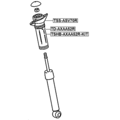 Alternative view of REAR SHOCK ABSORBER JOUNCE BUMPER
