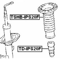 Alternative view of FRONT SHOCK ABSORBER JOUNCE BUMPER