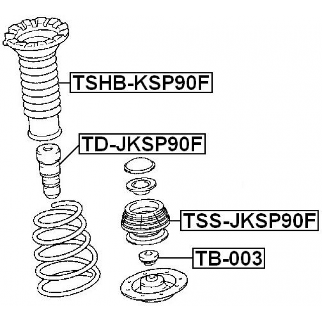 FRONT SHOCK ABSORBER JOUNCE BUMPER - Image 2