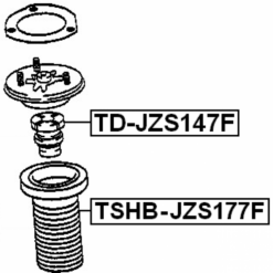 Alternative view of FRONT SHOCK ABSORBER JOUNCE BUMPER