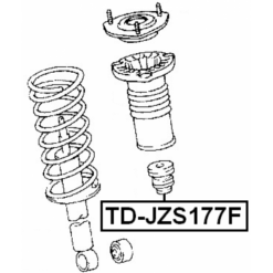 Alternative view of FRONT SHOCK ABSORBER JOUNCE BUMPER