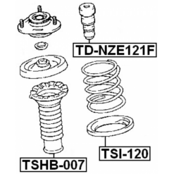 Alternative view of FRONT SHOCK ABSORBER JOUNCE BUMPER