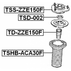 Alternative view of FRONT SHOCK ABSORBER JOUNCE BUMPER