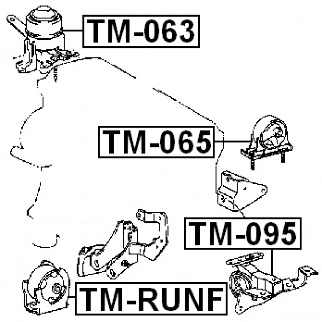 REAR ENGINE MOUNT - Image 2