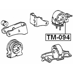 Alternative view of REAR ENGINE MOUNT