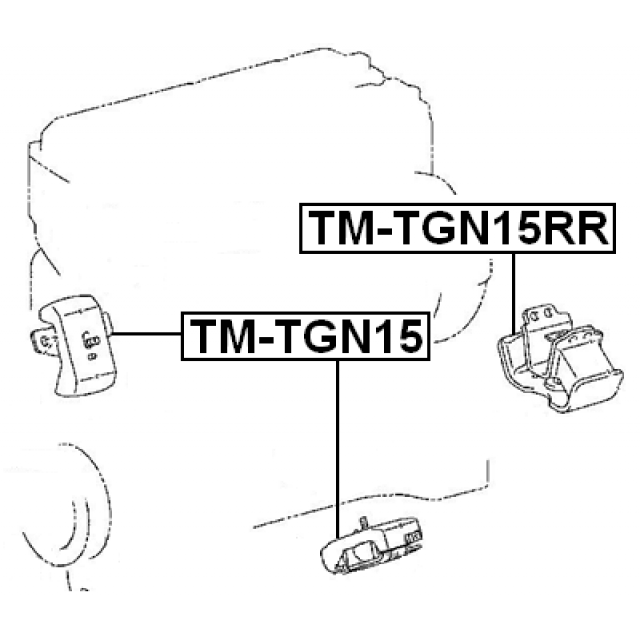 REAR ENGINE MOUNT - Image 2